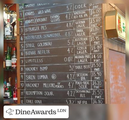 Beverage - Aldgate Tap