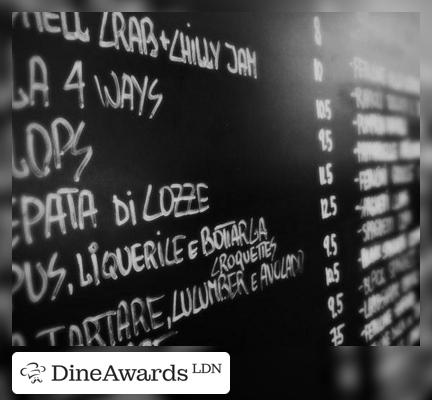 Blackboard - Anima e cuore gelateria/cafe