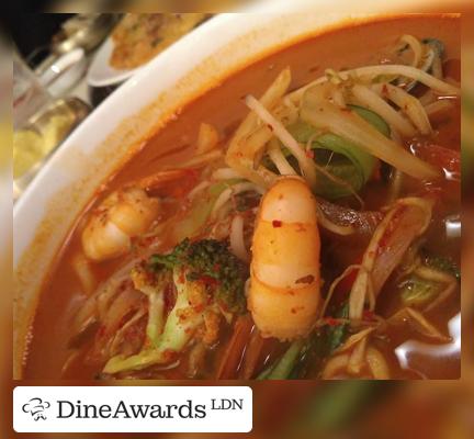 Hot and sour soup - Arang Restaurant