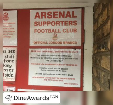 Advertisement - Arsenal Supporters Club