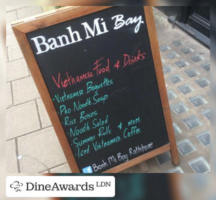 Blackboard - Banh Mi Bay