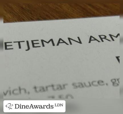 Photo - Betjeman Arms