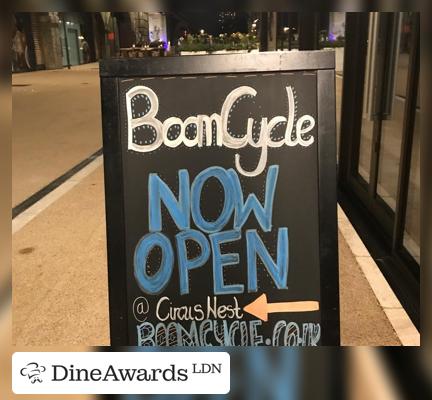 Blackboard - Boom Cycle - Battersea