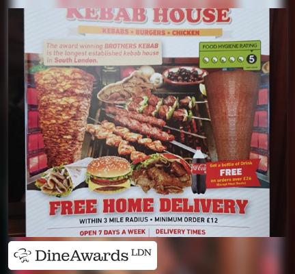 Advertisement - Brothers Kebab House