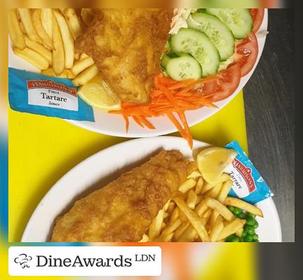 Fish and chips - Cafe Brunch