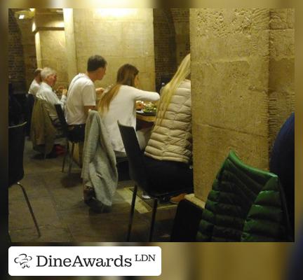 Interior - Café in the Crypt