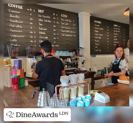 Interior - Caffe Latino Store