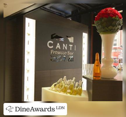 Facade - Canti Prosecco Bar - Harrods