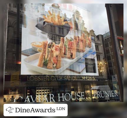 Advertisement - Caviar House Piccadilly