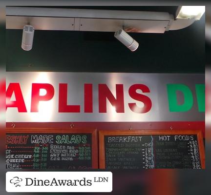 Blackboard - Chaplins Deli