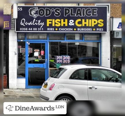 Cod's Plaice Fish and Chips