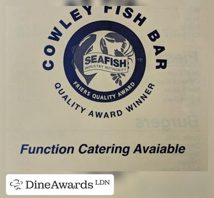 Advertisement - Cowley Fish Bar