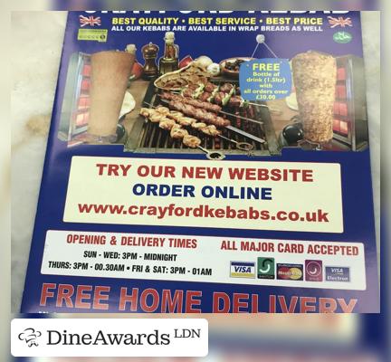 Advertisement - Crayford Kebab