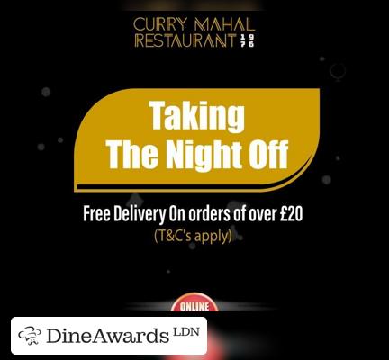 Advertisement - Curry Mahal