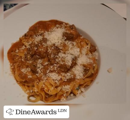 Spaghetti bolognese - Da Mario Covent Garden