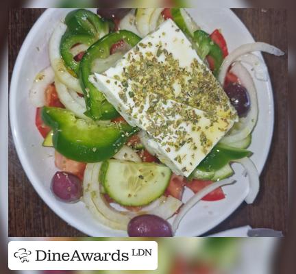 Greek salad - Diony & Adam