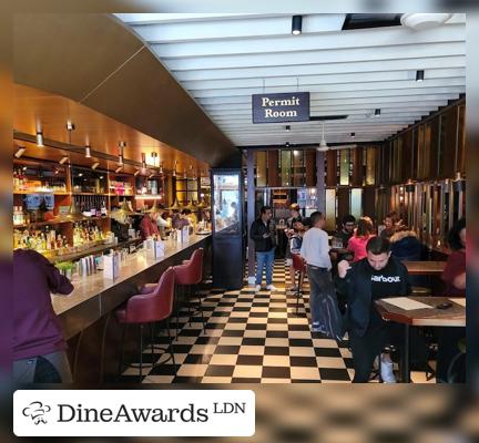 Bar counter - Dishoom Carnaby