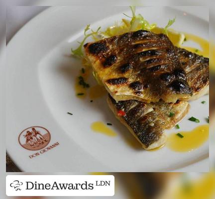 Grilled salmon - Don Giovanni Restaurant