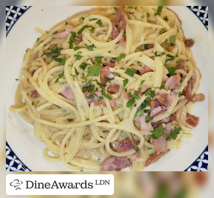 Spaghetti carbonara - EAGLES HILL