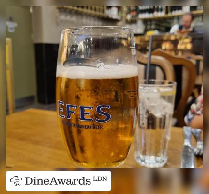 Beer - Efes Restaurant (Fulham)