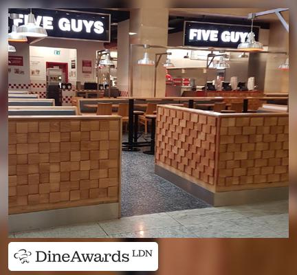 Five Guys Canary Wharf