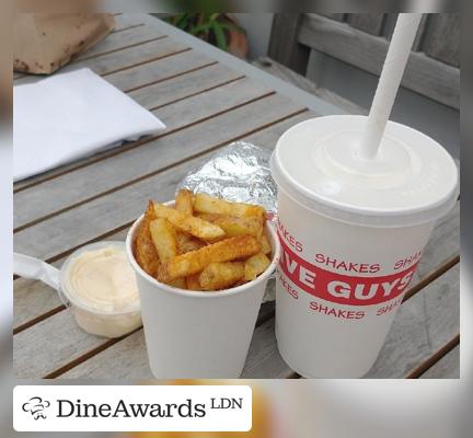 Fries - Five Guys Portobello Road