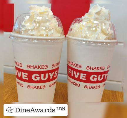 Milkshake - Five Guys Queensway