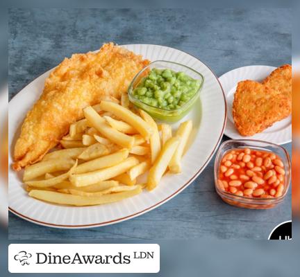 Fish and chips - Five Ways Chinese Takeaway