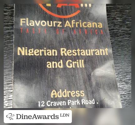 Advertisement - Flavourz Africana