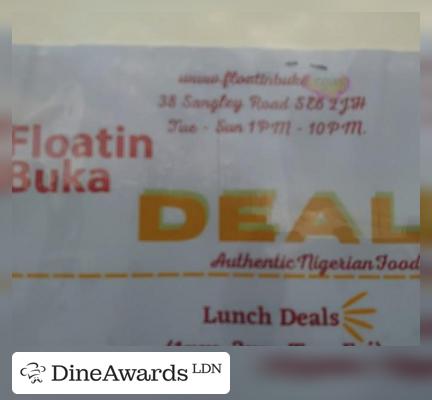 Advertisement - Floatin Buka