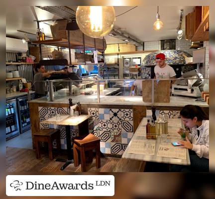 Interior - Franco Manca Broadway Market