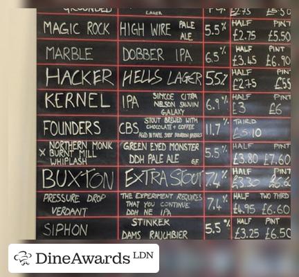 Blackboard - The Hop Locker