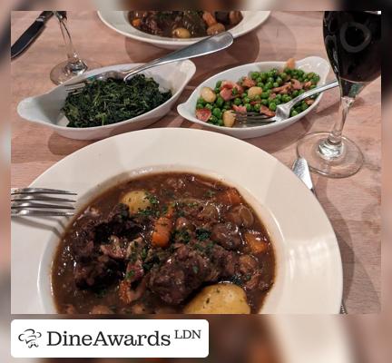 Beef bourguignon - Le Garrick