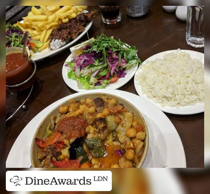 Meals - Levante Restaurant (Lewisham)