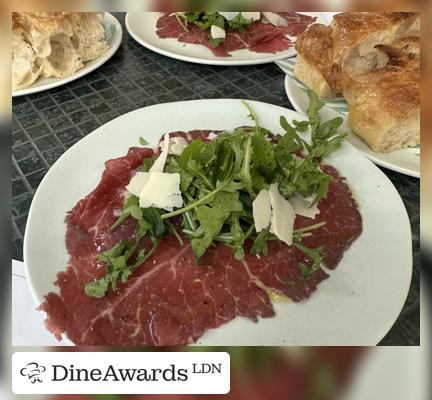 Beef carpaccio - Lina Stores