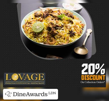 Advertisement - Lovage Restaurant