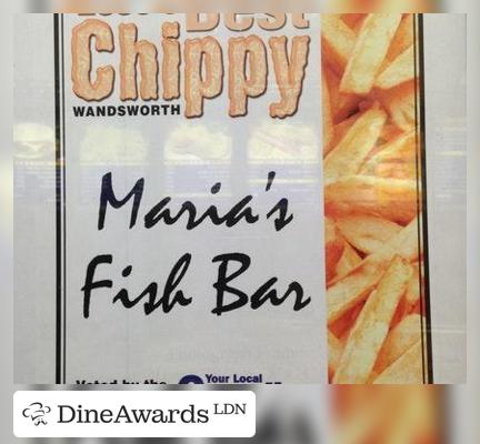 Advertisement - Maria's Fish, Chips