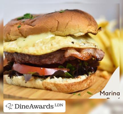 Burger - Marina Cafe