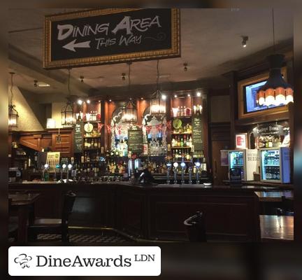 Bar counter - Marlborough Arms