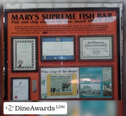 Advertisement - Marys Supreme Fish Bar