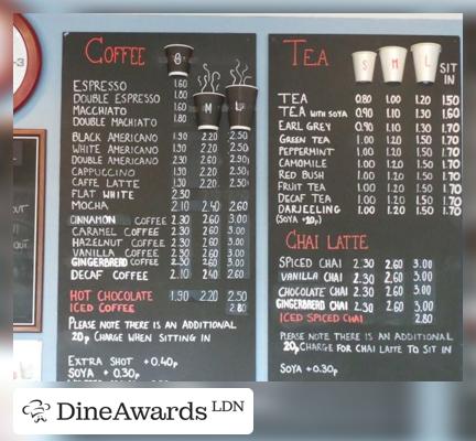 Menu - Metro Cafe