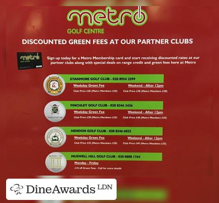 Advertisement - Metro Golf Centre