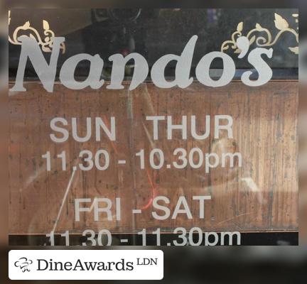 Billboard - Nando's Covent Garden