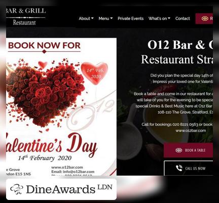 Advertisement - O12 Bar & Grill