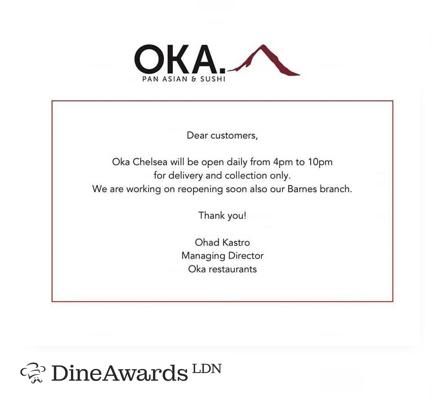 Photo - OKA Restaurant Chelsea