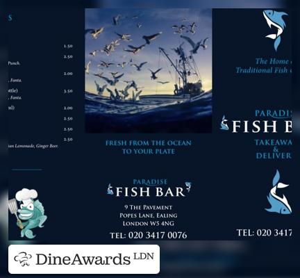 Advertisement - Paradise Fish Bar