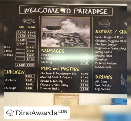 Advertisement - Paradise Fish Bar