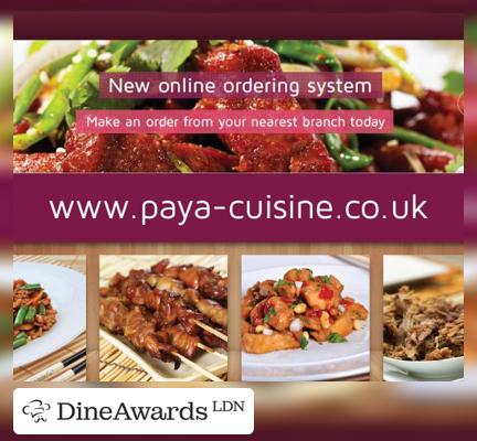 Dishes - PAYA Cuisine (Friern Barnet)