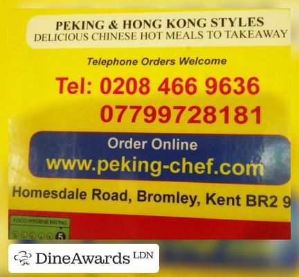 Advertisement - Peking Chef