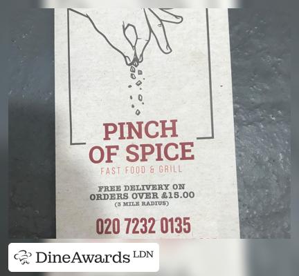 Advertisement - Pinch of Spice